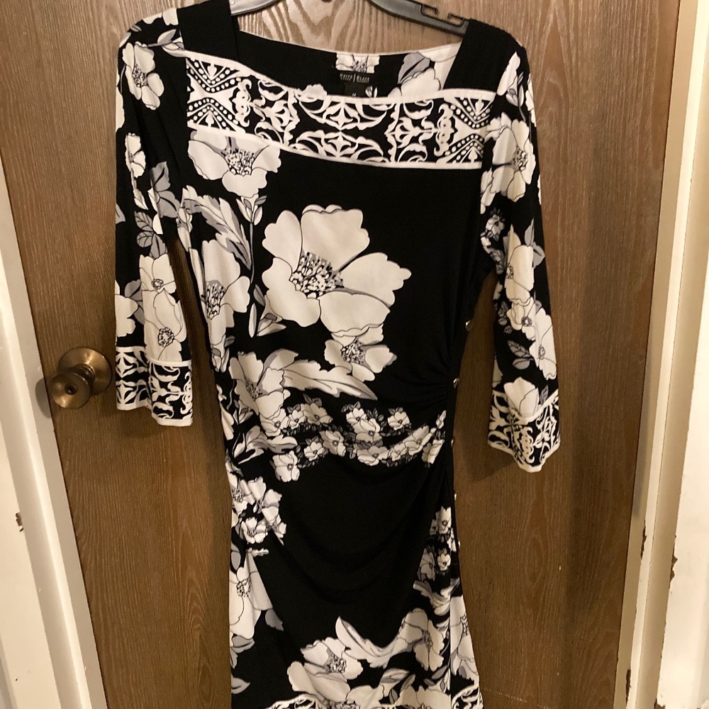 Black and White Women’s Dress